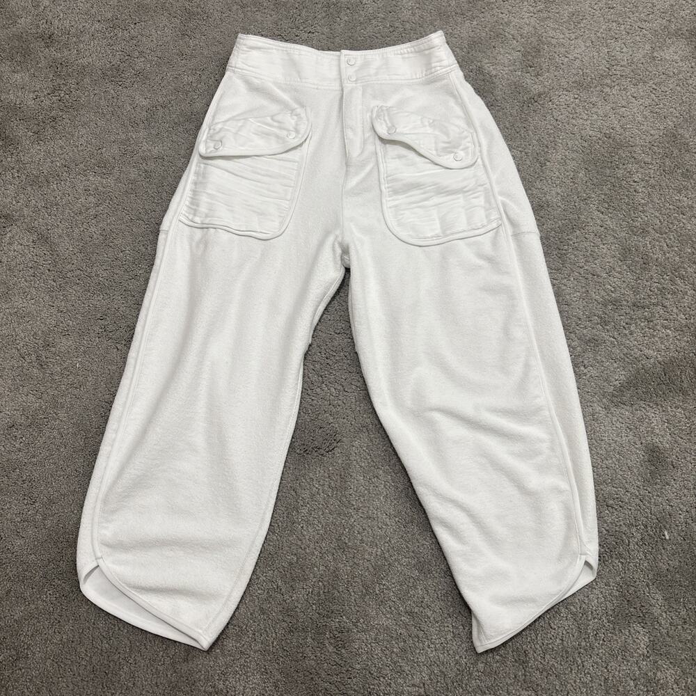 Free People Movement TIMKO Loose Oversized Pants White